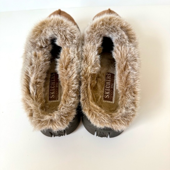 Vintage Y2K SKETCHERS Shindigs Miracle Faux Fur Quilted Clogs-SZ. 6.5 - Picture 7 of 15